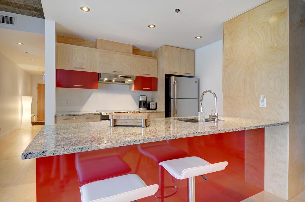 Les Immeubles Charlevoix - Le 760-204 Apartamento Quebeque Quarto foto